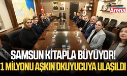 Samsun kitapla büyüyor! 1 milyonu aşkın okuyucuya ulaşıldı