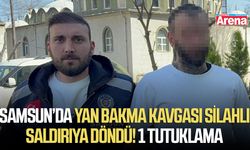 Samsun’da yan bakma kavgası silahlı saldırıya döndü! 1 tutuklama