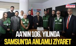 AA’nın 106. Yılında Samsun’da Anlamlı Ziyaret