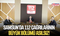 Samsun’da 112 çağrılarının büyük bölümü asılsız!