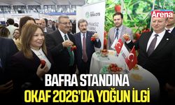 Bafra standına OKAF 2026’da yoğun ilgi
