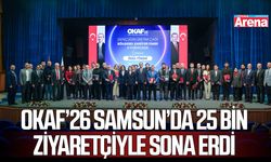 OKAF’26 Samsun’da 25 bin ziyaretçiyle sona erdi