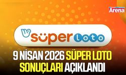 9 Nisan 2026 Süper Loto sonuçları açıklandı