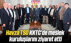 Havza TSO KKTC’de meslek kuruluşlarını ziyaret etti