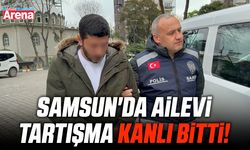 Samsun'da ailevi tartışma kanlı bitti!