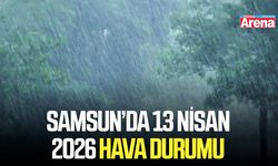 Samsun’da 13 Nisan 2026 hava durumu