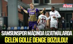 Eyüpspor - Samsunspor maçında uzatmalarda gol!