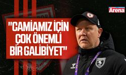 Sebastian Hahn: "Camiamız için çok önemli bir galibiyet"