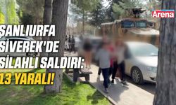 Şanlıurfa Siverek'de lisede silahlı saldırı: 13 yaralı!