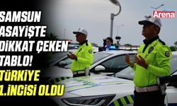 Samsun Türkiye 1'incisi oldu!