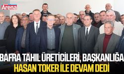 Bafra Tahıl Üreticileri, Başkanlığa Hasan Toker ile devam dedi