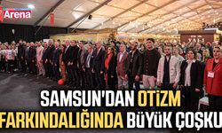 Samsun'dan Otizm farkındalığı gününde büyük çoşku