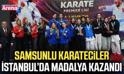Samsunlu karateciler İstanbul’da madalya kazandı