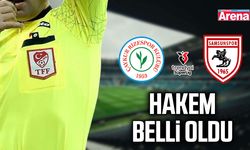 Çaykur Rizespor- Samsunspor maçının hakemi belli oldu