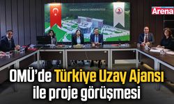 OMÜ’de Türkiye Uzay Ajansı ile proje görüşmesi