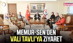 Memur-Sen’den Vali Tavlı’ya ziyaret