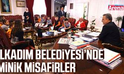 İlkadım Belediyesi’nde minik misafirler