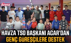 Havza TSO Başkanı Acar’dan genç güreşçilere destek