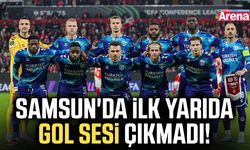 Samsun'da ilk yarıda gol sesi çıkmadı!