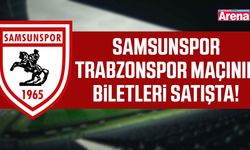 Samsunspor–Trabzonspor maçının biletleri satışta!