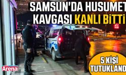Samsun'da husumet kavgası kanlı bitti!