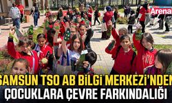 Samsun TSO AB Bilgi Merkezi’nden çocuklara çevre farkındalığı