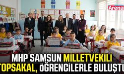 MHP Samsun Milletvekili Topsakal, öğrencilerle buluştu