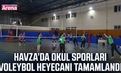 Havza’da okul sporları voleybol heyecanı tamamlandı