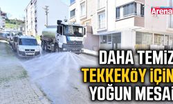 Tekkeköy’de temizlik seferberliği