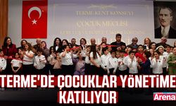 Terme'de çocuklar yönetime katılıyor