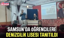 Samsun’da öğrencilere denizcilik lisesi tanıtıldı