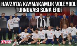 Havza’da kaymakamlık voleybol turnuvası sona erdi