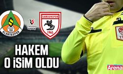 Alanyaspor - Samsunspor maçının hakemi belli oldu