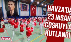Havza’da 23 Nisan coşkuyla kutlandı