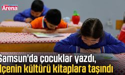 Samsun'da çocuklar yazdı, ilçenin kültürü kitaplara taşındı