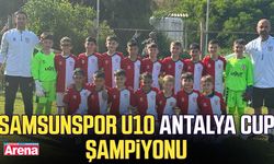 Samsunspor U10 Antalya Cup şampiyonu