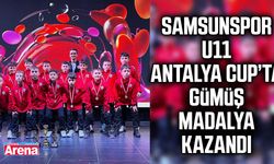Samsunspor U11 Antalya Cup’ta gümüş madalya kazandı