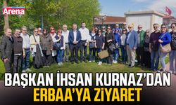 Başkan İhsan Kurnaz’dan Erbaa’ya ziyaret