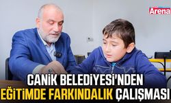 Canik Belediyesi'nden eğitimde farkındalık çalışması