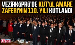 Vezirköprü’de Kut’ül Amare Zaferi’nin 110. yılı kutlandı