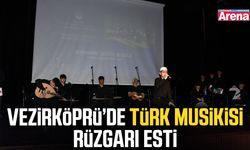 Vezirköprü’de Türk musikisi rüzgarı esti