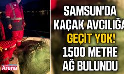 Samsun'da kaçak avcılığa geçit yok!