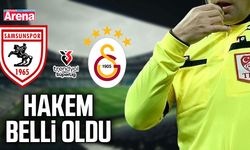 Samsunspor-Galatasaray maçının hakemi belli oldu