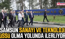Samsun sanayi ve teknoloji üssü olma yolunda ilerliyor