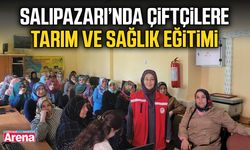 Salıpazarı’nda çiftçilere tarım ve sağlık eğitimi