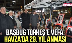 Başbuğ Türkeş’e vefa: Havza’da 29. yıl anması