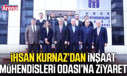 İhsan Kurnaz’dan İnşaat Mühendisleri Odası’na ziyaret