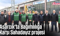 Asarcık'ta Bağımlılığa Karşı Sahadayız projesi