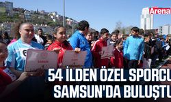 54 İlden özel sporcu Samsun'da buluştu