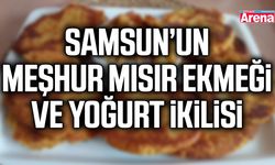 Samsun’un meşhur mısır ekmeği ve yoğurt ikilisi
